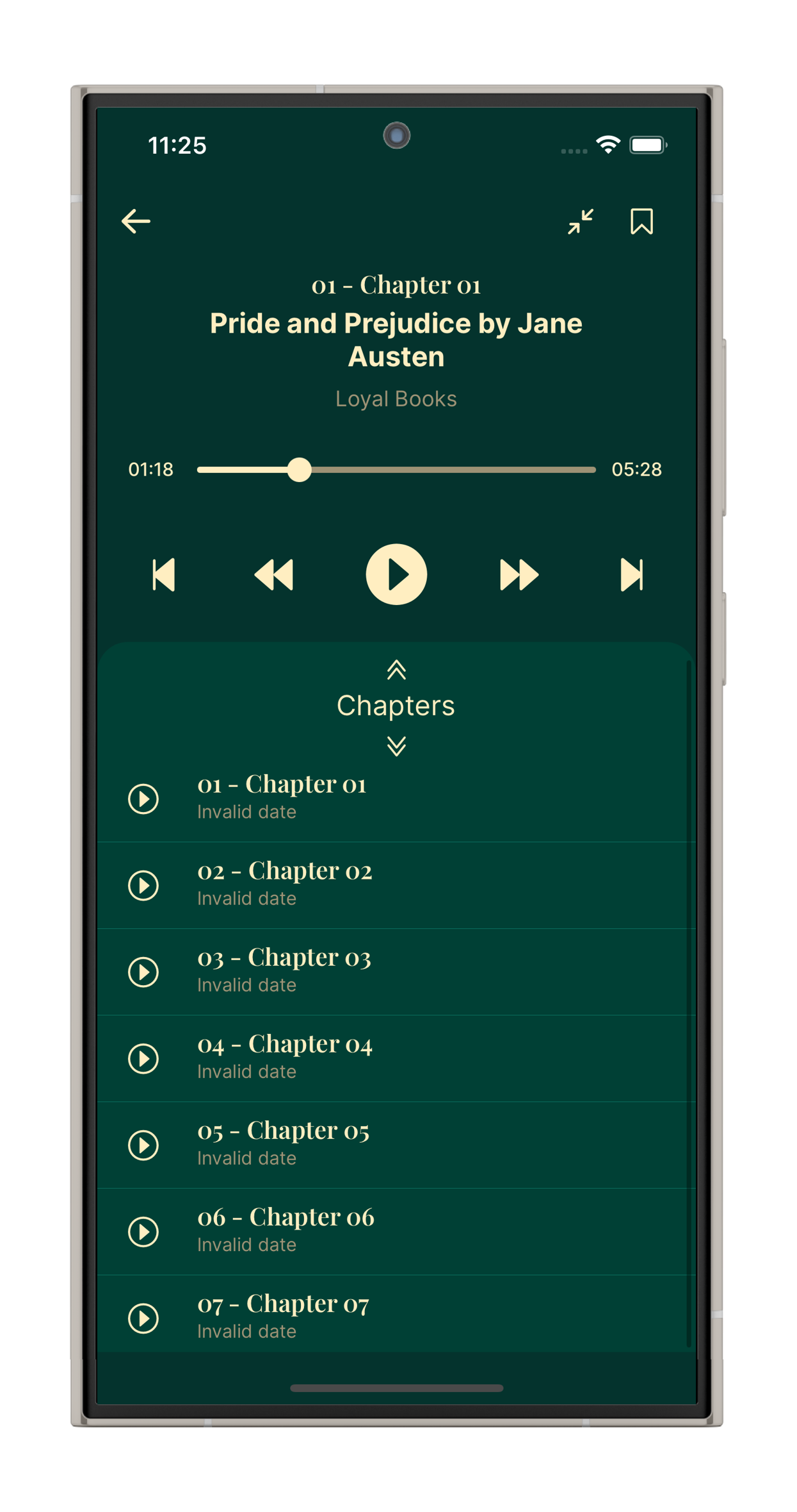 Ebooks & Audiobooks App